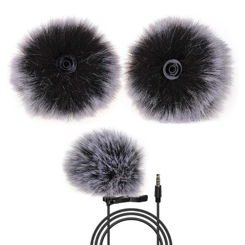 Faux Fur Microphone Windscreen for Outdoor Recording 2 Faux Fur Microphone Windscreen for Outdoor Recording - Image 2