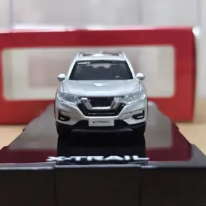 Realistic 1:64 Silver Nissan X-Trail Miniature Model 9 S34d8f6446d7e4d17b8e09249463fb6438