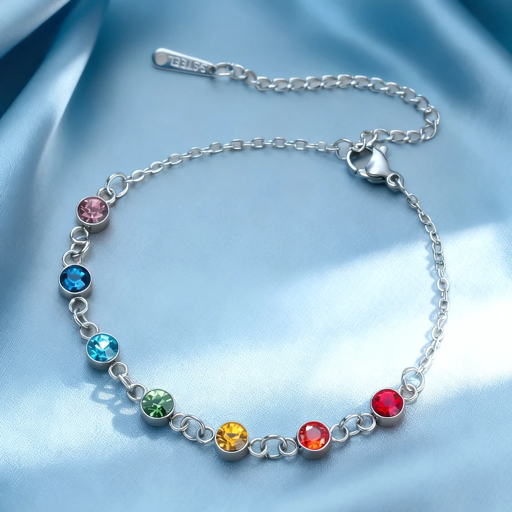 Dawapara Chakra Stainless Steel Bracelet 3 Dawapara Chakra Stainless Steel Bracelet - Image 3