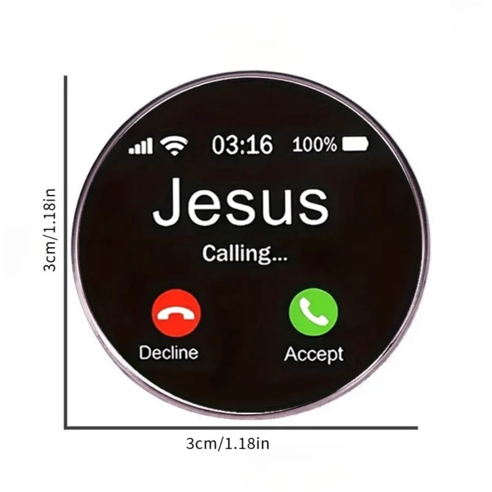 Jesus Calling Modern Smartphone Brooch 2 Jesus Calling Modern Smartphone Brooch - Image 2