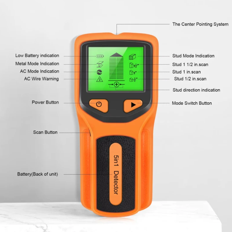 Compact Orange Electronic Screw Sensor Locator 3 Compact Orange Electronic Screw Sensor Locator - Image 3