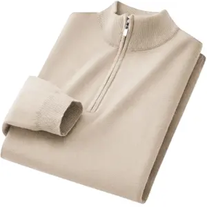 Pink Women's Knitted Pullover with Zipper 12 S368fb1b4becd43bfaddc05e6e54a0628b