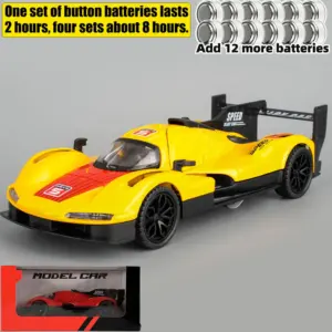 Vibrant Yellow Porsche 963 LMDh Diecast Model 18 S370537ad76d04283a5bab4598ff8fd38N