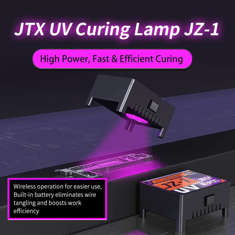 JZ-01 Portable UV Curing Lamp for Screens 2 JZ-01 Portable UV Curing Lamp for Screens - Image 2