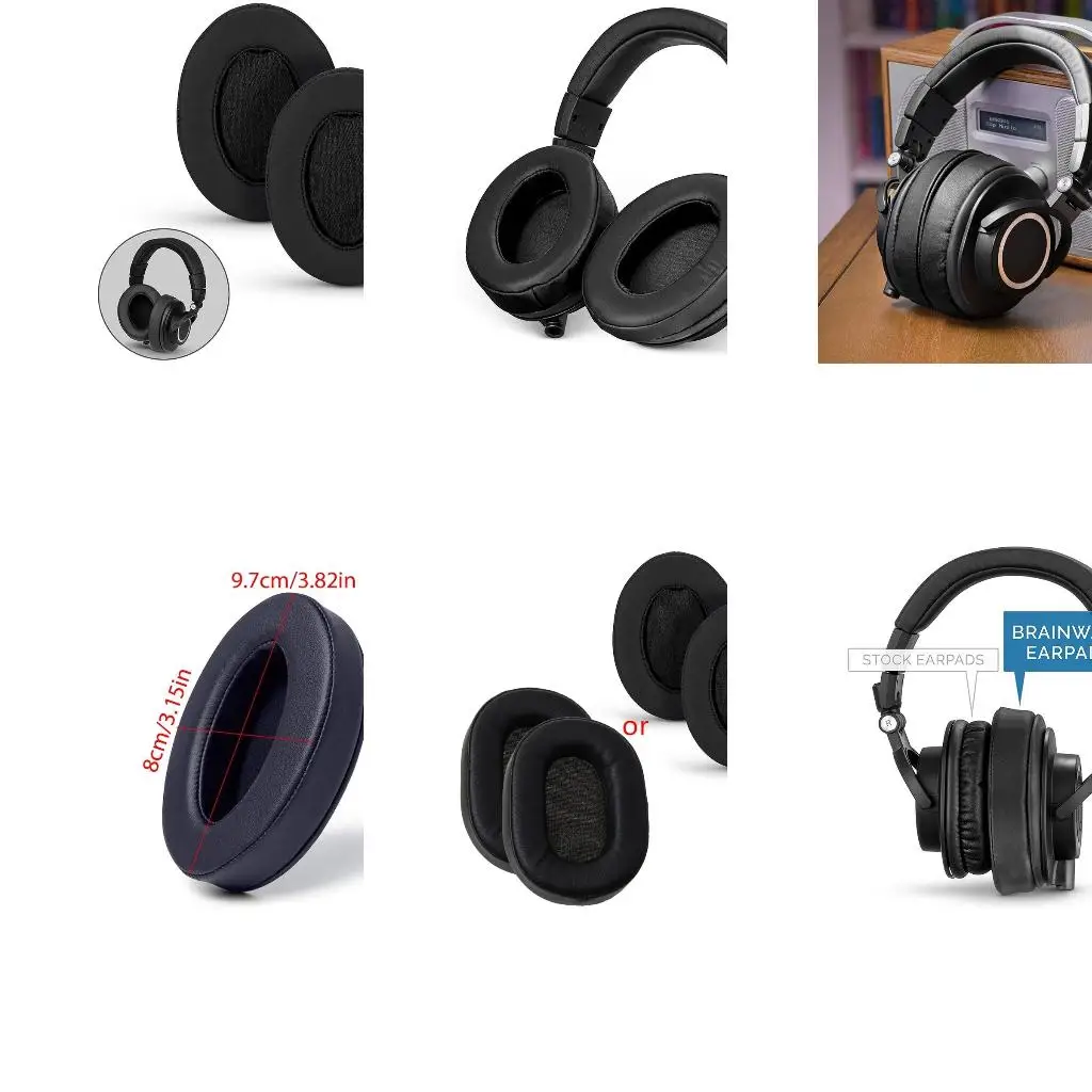 Over-Ear Leather Ear Pads for Headphones 5 Over-Ear Leather Ear Pads for Headphones - Image 5