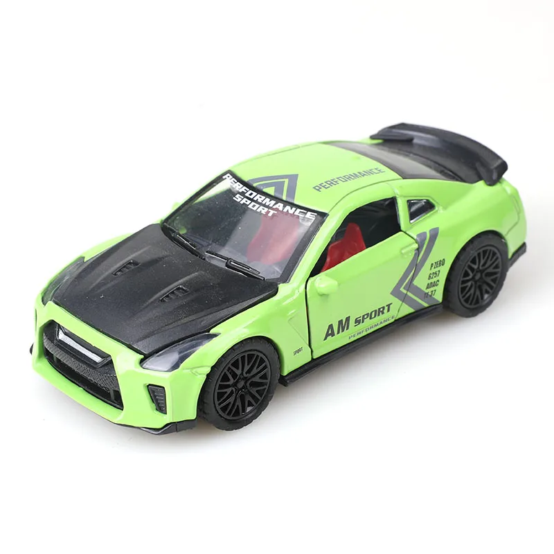 1:36 Scale Die-Cast GTR Racing Car Replica 4 1:36 Scale Die-Cast GTR Racing Car Replica - Image 4