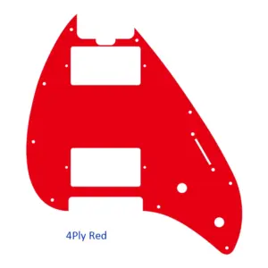 Custom Pickguard for US Musicman Silhouette HH 11 S3b0a68207941469c91a233f396bdf53fF