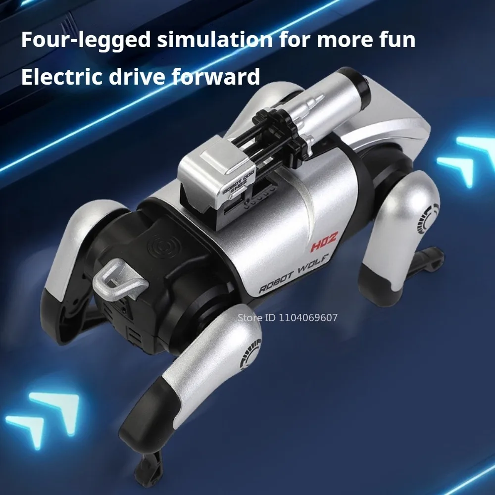 Futuristic Robot Wolf Miniature Model 4 Futuristic Robot Wolf Miniature Model - Image 4