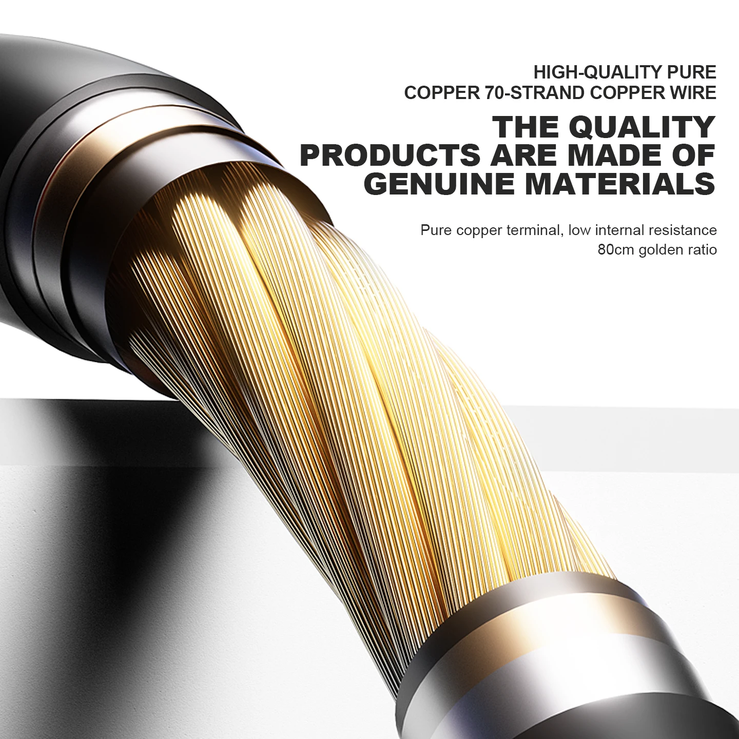 11A Copper Alligator Test Power Cable for Motherboards 2 11A Copper Alligator Test Power Cable for Motherboards - Image 2