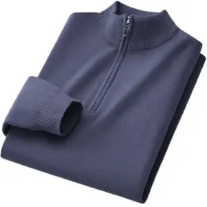 Pink Women's Knitted Pullover with Zipper 17 S41b572a1b85b47128c4aed66c86afd37l