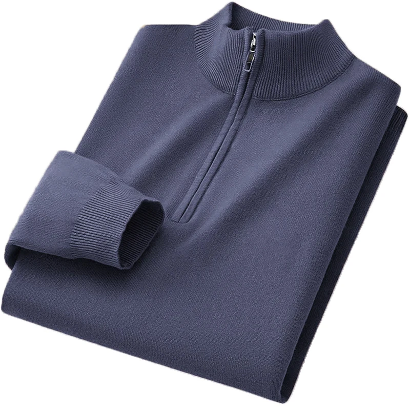 Pink Women's Knitted Pullover with Zipper 8 Pink Women's Knitted Pullover with Zipper - Image 8