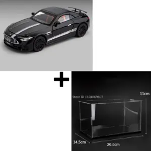 Vibrant Yellow Mercedes-Benz SL63 1:22 Scale Model 16 S42c6347688634f6d82bda3fa64276ecaM