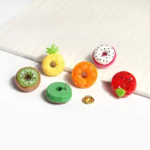 Colorful Fruit-Themed Resin Brooch Set 11 S4420108ec23d4f09aa82472a5bab61a5g