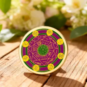 Stainless Steel Seal of Archangels Brooch 9 S45d232bb90944f1ebe7caba61a46a7f1V