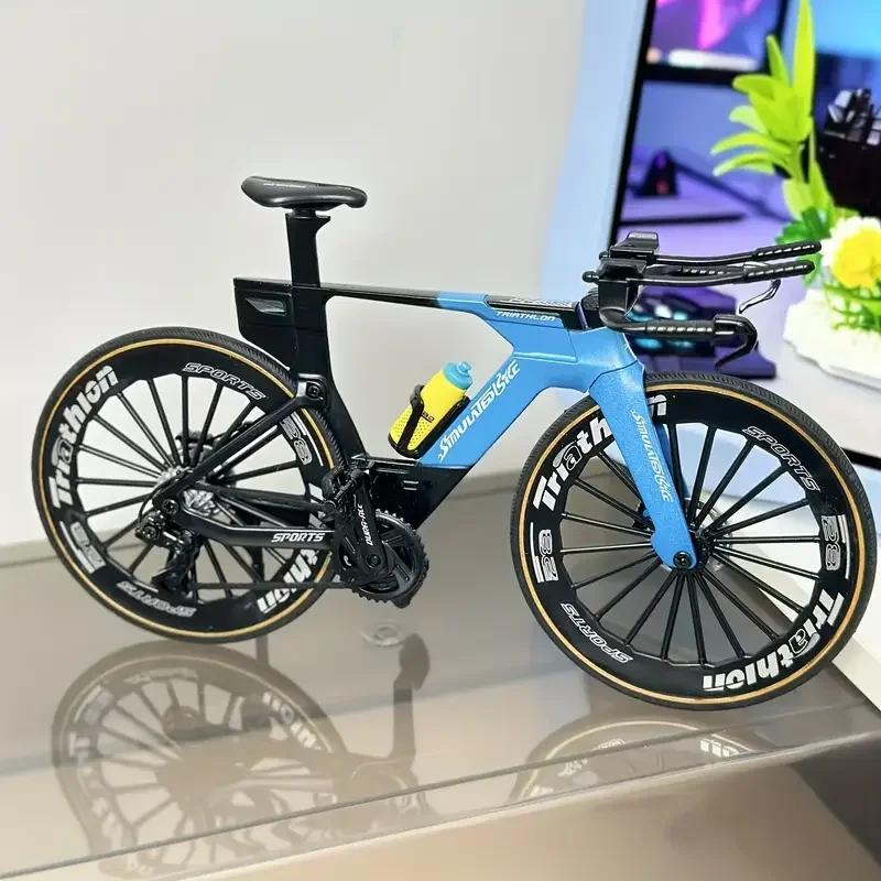 Mini Alloy Mountain Bicycle Collectible Model 5 Mini Alloy Mountain Bicycle Collectible Model - Image 5