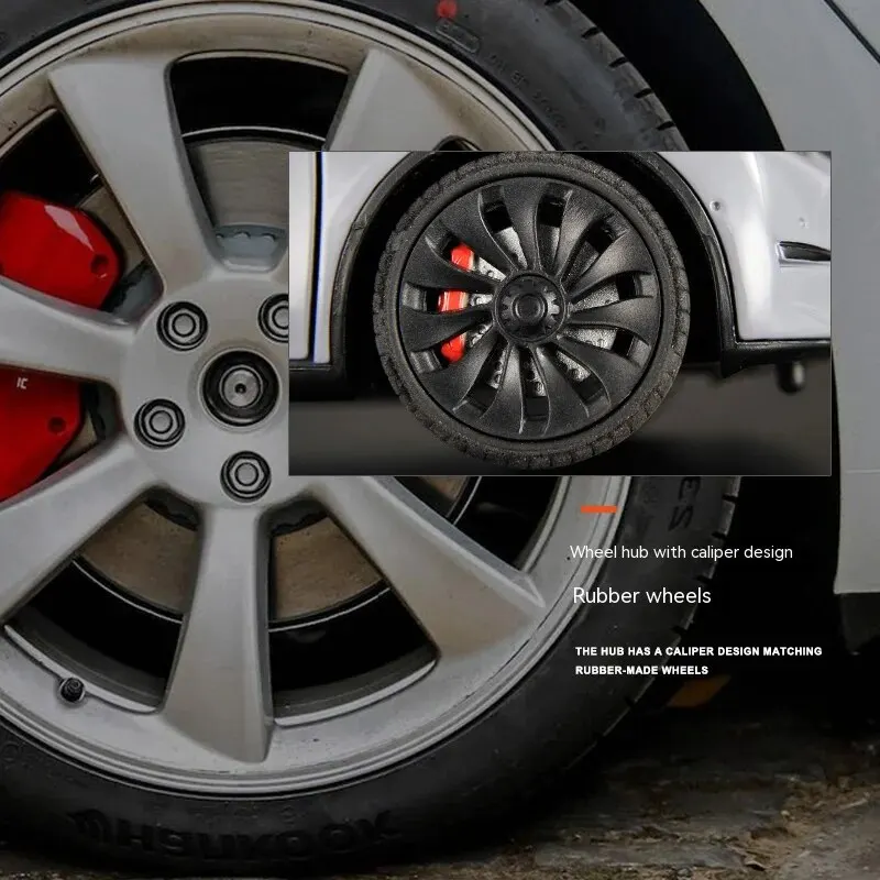 1:24 Scale Black Model Y Diecast Car 5 1:24 Scale Black Model Y Diecast Car - Image 5