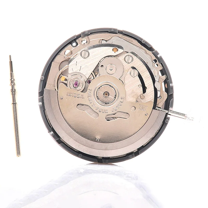NH35 Automatic Movement for Watches 29×5mm Black, White, Gold 4 NH35 Automatic Movement for Watches 29×5mm Black, White, Gold - Image 4