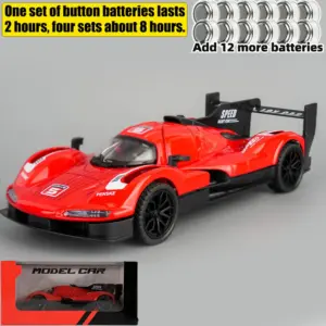 Vibrant Yellow Porsche 963 LMDh Diecast Model 19 S480f066541b94c4aa548563996f164d2V