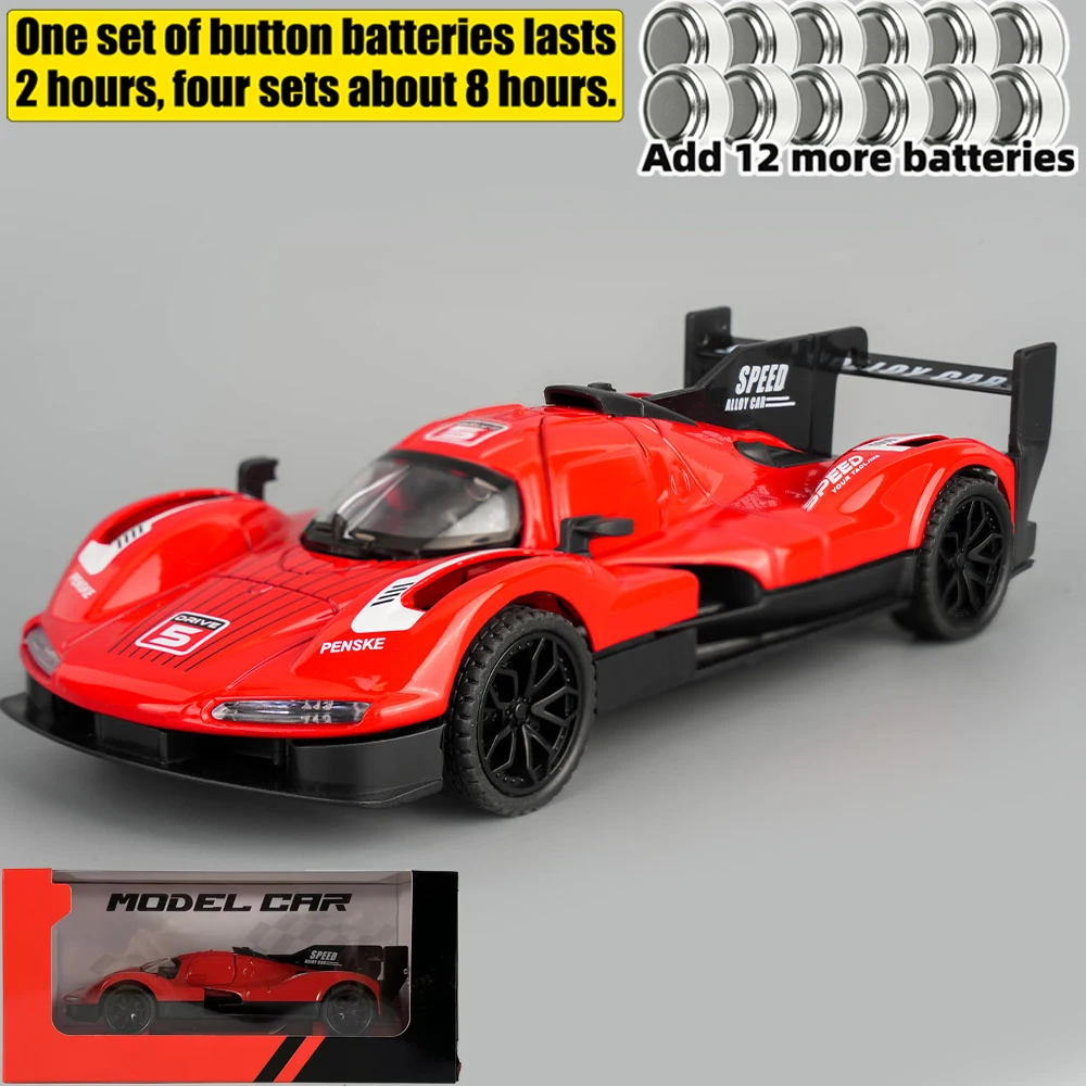 Vibrant Yellow Porsche 963 LMDh Diecast Model 10 Vibrant Yellow Porsche 963 LMDh Diecast Model - Image 10