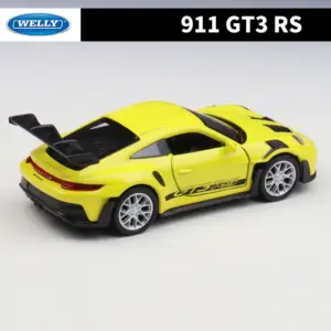 Yellow Porsche 911 GT3 RS Model - 1:36 Scale 7 S482b06173b2d412f99540263a9455eecH