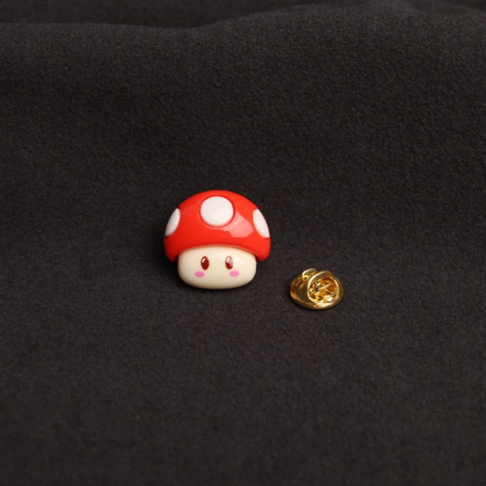 Whimsical Mushroom Badge Set for Collectors 5 Whimsical Mushroom Badge Set for Collectors - Image 5