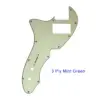 Left-Handed Tele 69 Pickguard in Mint Green