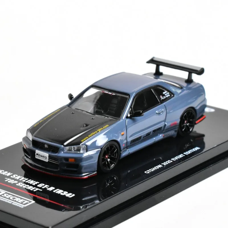Nissan R34 Speedmaster Alloy Model 1:64 Scale 3 Nissan R34 Speedmaster Alloy Model 1:64 Scale - Image 3