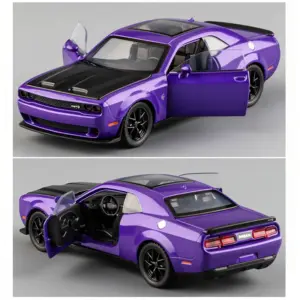 1:32 Dodge Challenger SRT Hellcat Diecast Model 15 S49f6dd92c09b4a62b7f9be0bdb02e473P