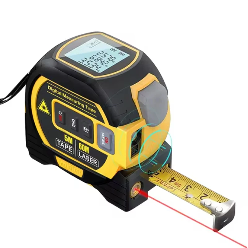 3-in-1 Digital Laser Rangefinder with Tape 9 3-in-1 Digital Laser Rangefinder with Tape - Image 9