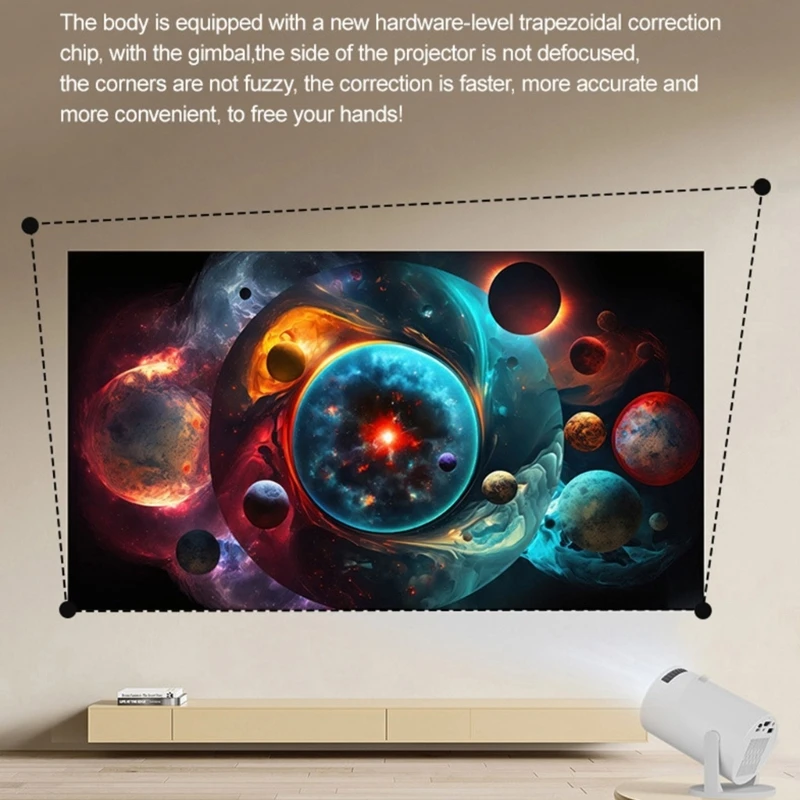 Portable Wireless Streaming Projector 92x157mm 3 Portable Wireless Streaming Projector 92x157mm - Image 3