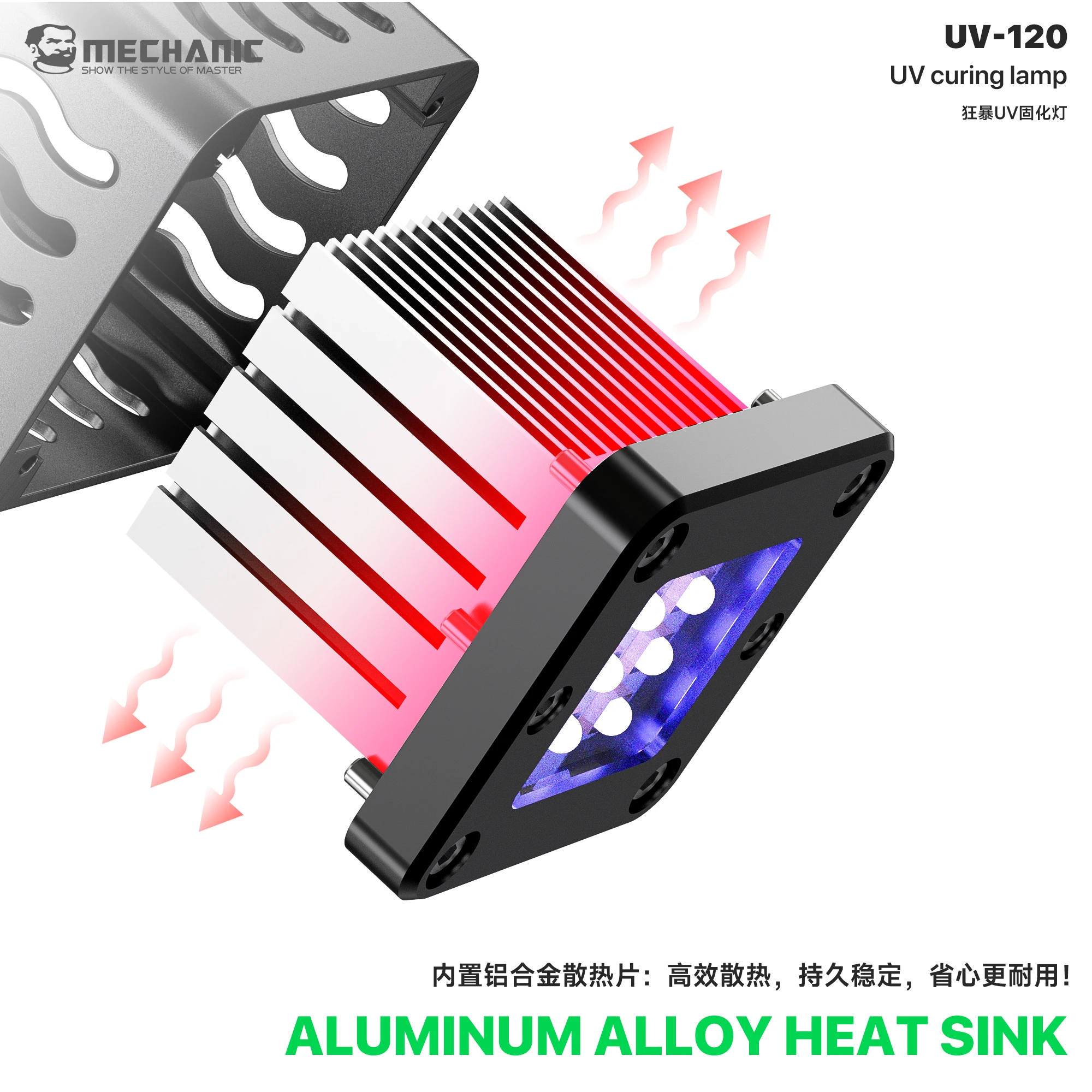 High-Power UV Curing Lamp Model UV-120 5 High-Power UV Curing Lamp Model UV-120 - Image 5