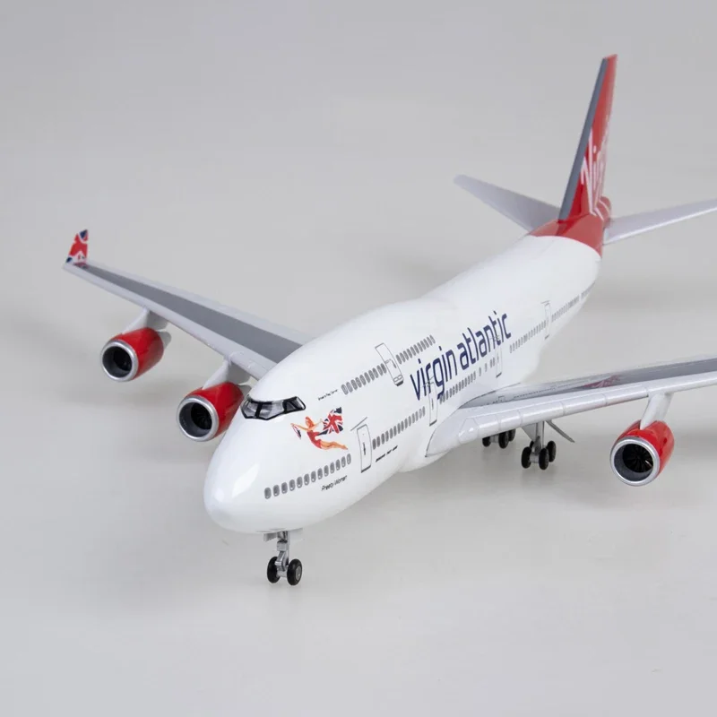 Virgin Atlantic B-747 Model 1:150 Scale 47cm 2 Virgin Atlantic B-747 Model 1:150 Scale 47cm - Image 2