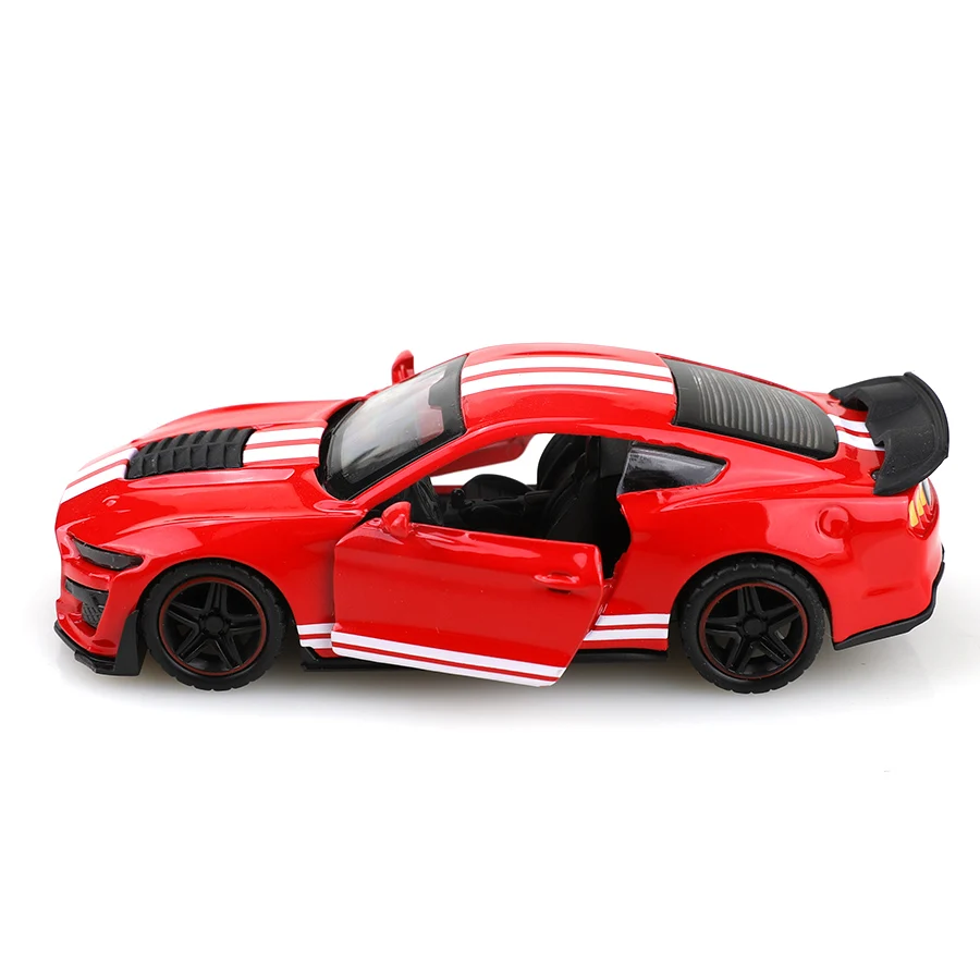 Mustang Red 1:43 Scale Diecast Racing Car 4 Mustang Red 1:43 Scale Diecast Racing Car - Image 4