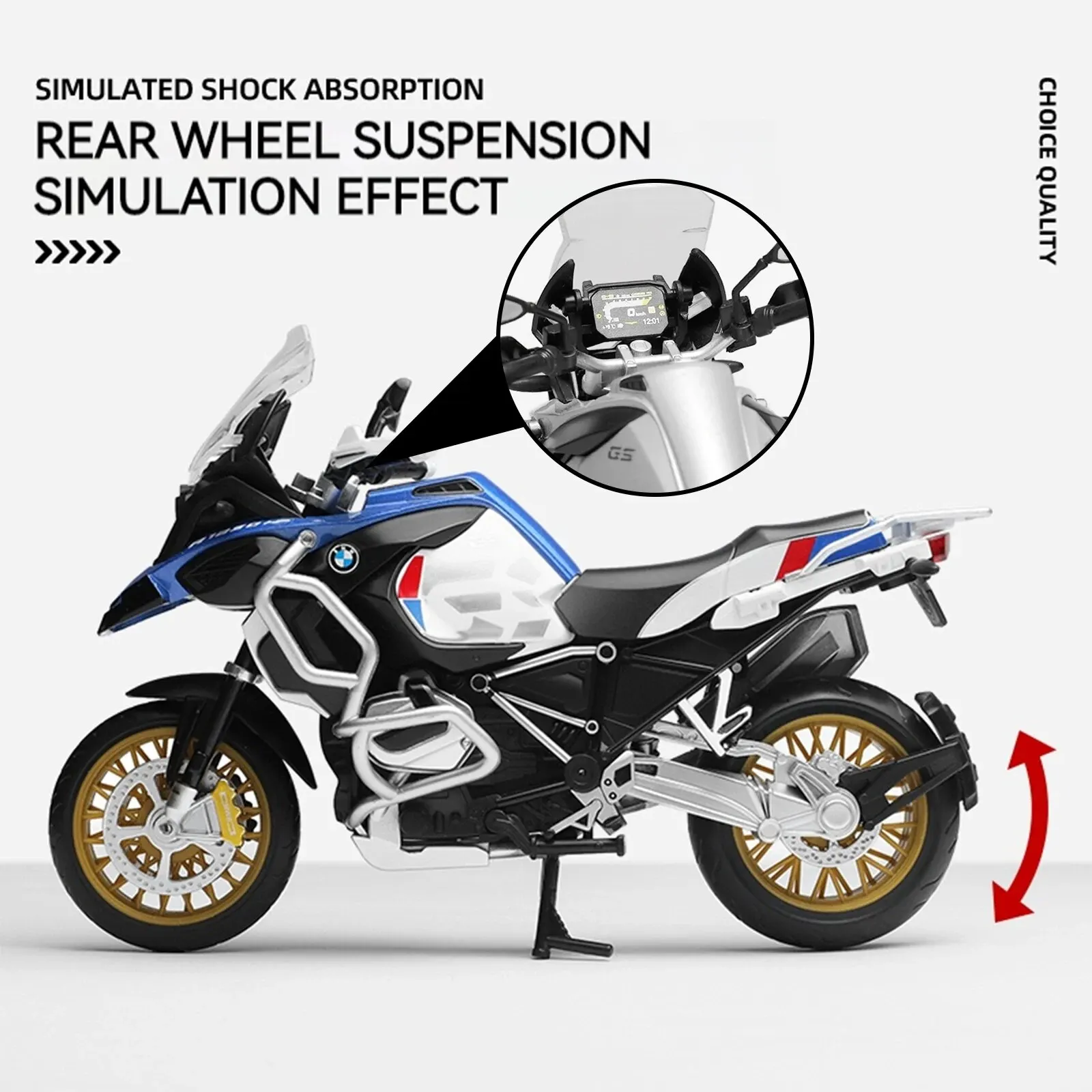 BMW R1250 GS Die-Cast Model 1:12 Scale 5 BMW R1250 GS Die-Cast Model 1:12 Scale - Image 5