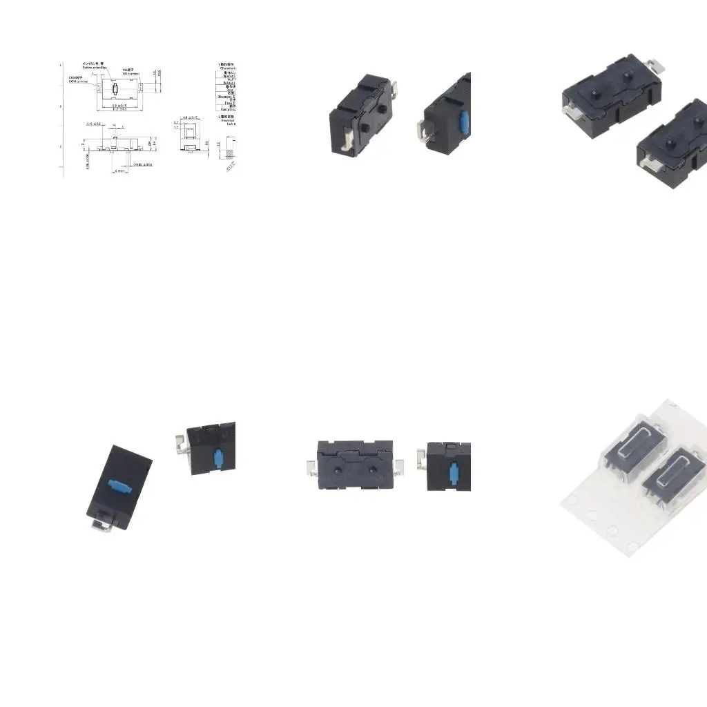 Mouse Micro Switch Set for M905, MX, G900, G502 6 Mouse Micro Switch Set for M905, MX, G900, G502 - Image 6