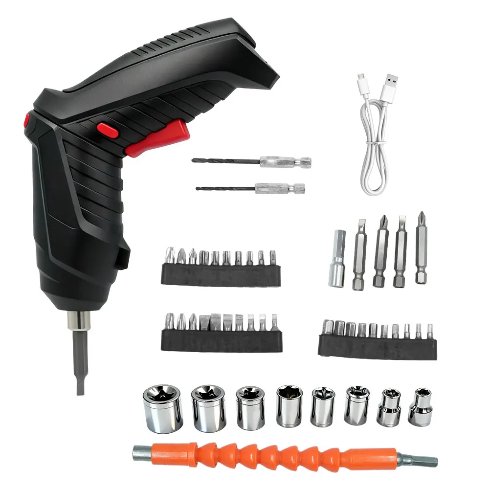 Cordless Electric Screwdriver Set with 47 Accessories 7 Cordless Electric Screwdriver Set with 47 Accessories - Image 7