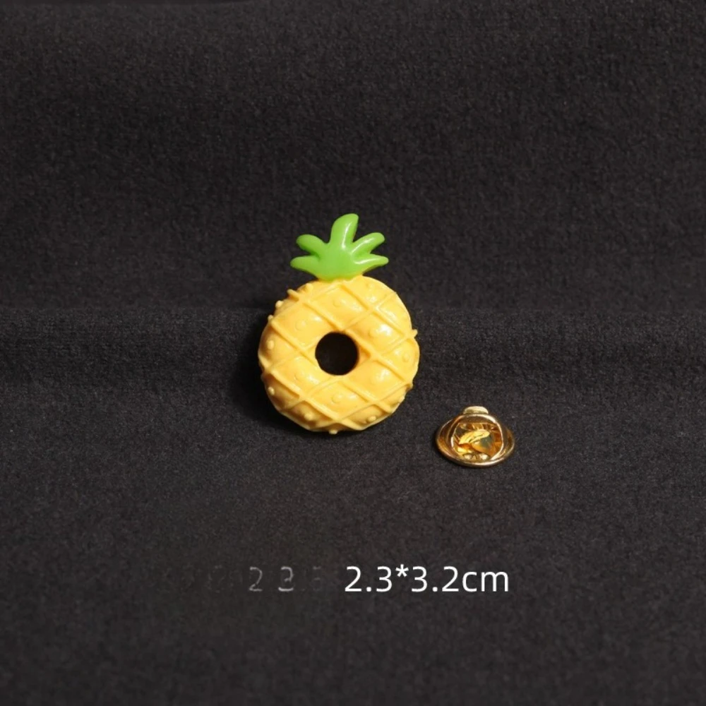 Colorful Fruit-Themed Resin Brooch Set 2 Colorful Fruit-Themed Resin Brooch Set - Image 2