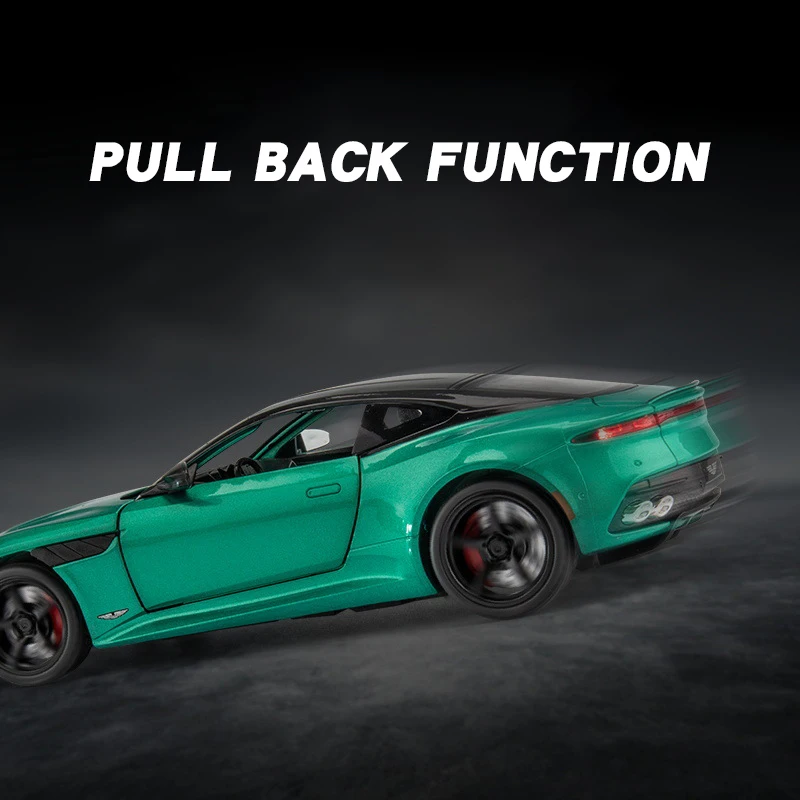 Yellow Aston Martin DBS Valkyrie 1:22 Diecast Model 4 Yellow Aston Martin DBS Valkyrie 1:22 Diecast Model - Image 4