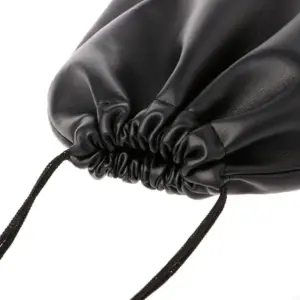 Black Faux Leather Headphone Storage Bag for Large Headbands 10 S4f89aef960ce4c3da9e52c0d342c024cZ