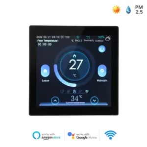 WiFi Smart Thermostat with Color Touchscreen 8 S4f9831bf5daf4772909dc0057bf47438D