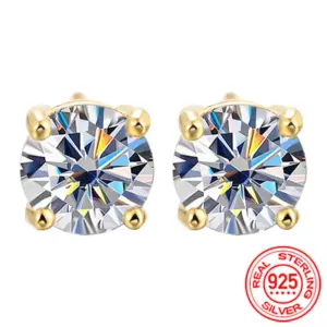 Elegant Moissanite Earrings by URMYLADY 14 S50474460e2cb48aebf21148482620514I