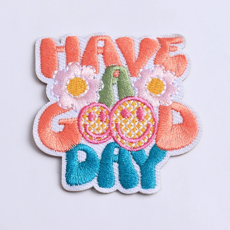 Vibrant Embroidered Patch Set with Citrus Motifs 3 Vibrant Embroidered Patch Set with Citrus Motifs - Image 3