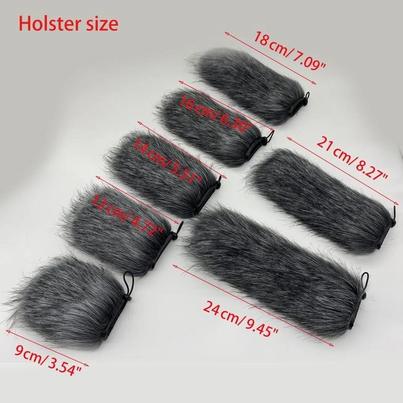 Furry Windscreen Microphone Cover (7 Sizes) 6 Furry Windscreen Microphone Cover (7 Sizes) - Image 6