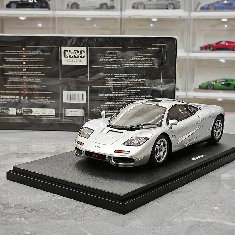 Silver GT Spirit F1 Model 1:18 Resin Collectible 4 Silver GT Spirit F1 Model 1:18 Resin Collectible - Image 4