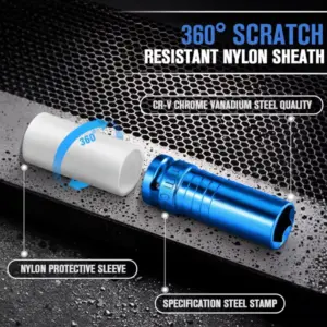 Impact Socket Sleeve Set for Wheels 14 S525a4a942dc14a9b89ff2d2c53b3e6adZ