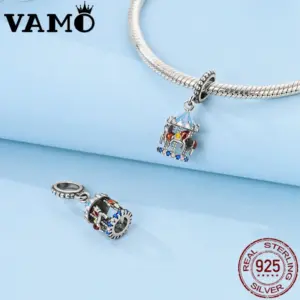 VAMO 2025 Sterling Silver Carousel Charm Bead 7 S52fa450393e549fdb5ade841524292ccq