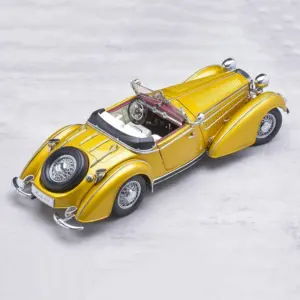Golden 1939 SunStar Vintage Car Model Display Piece 9 S5304eea65252400284932f1a4587fcf5j