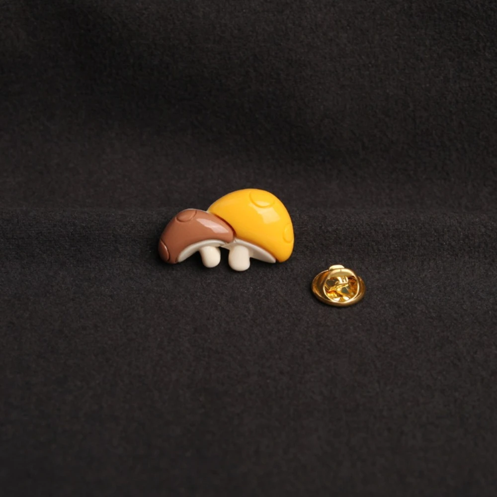 Whimsical Mushroom Badge Set for Collectors 6 Whimsical Mushroom Badge Set for Collectors - Image 6