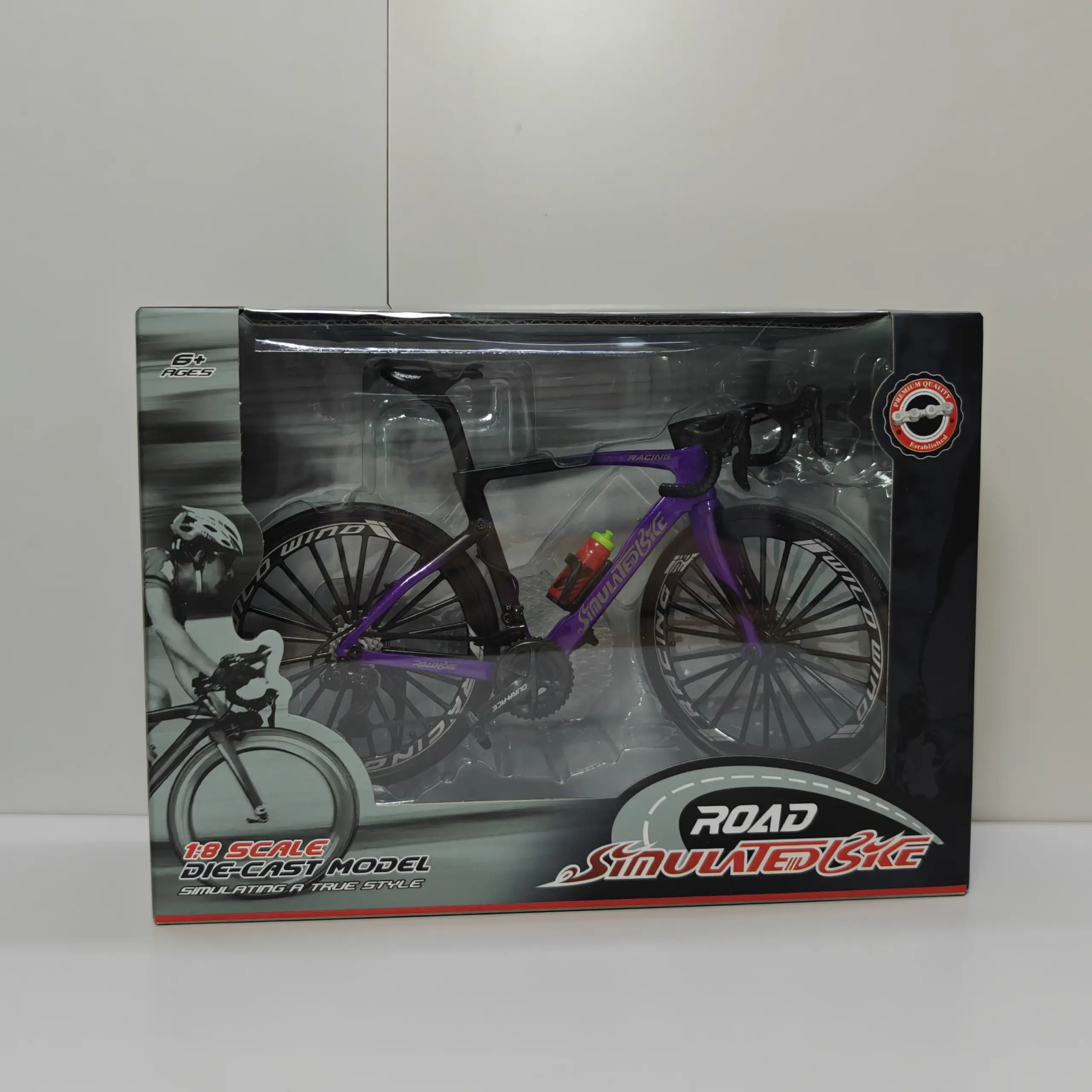 Vibrant Purple Mountain Bike Collectible Model 9 Vibrant Purple Mountain Bike Collectible Model - Image 9