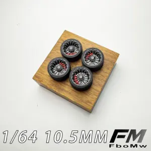 1:64 Scale Metal Modified Wheel Set for Diecast Cars 6 S54bd24bccb9d4d8fa3745ebccb314ad55